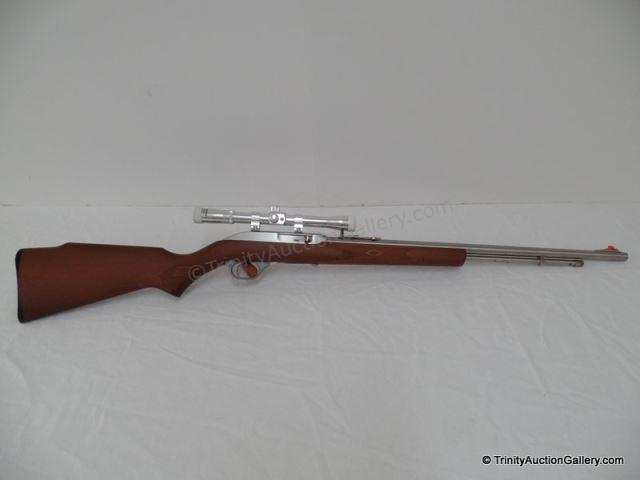 Appraisal: Marlin Model SB LR Rifle w Scope Marlin's favorite auto