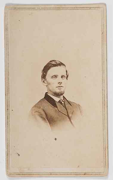 Appraisal: Civil War - CDV CDV of Pvt Eugene Paine Co