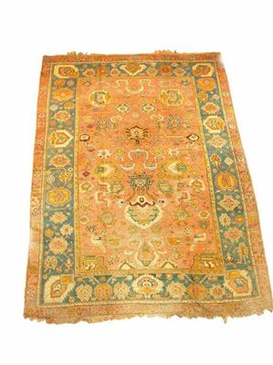 Appraisal: An Ushak 'Fancy Turkey' carpet west Anatolia c - x