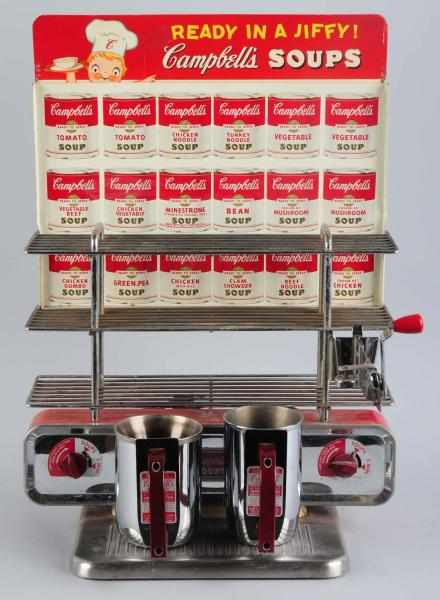 Appraisal: Campbell's Soup Kitchen Display Rack Neat piece with strong condition