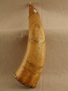 Appraisal: POWDER HORN - Superb Folk Art th C powder horn