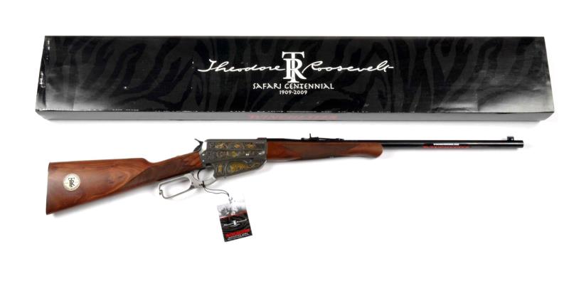 Appraisal: MIB Win Teddy Roosevelt Mod Cenn Rifle Serial TR H