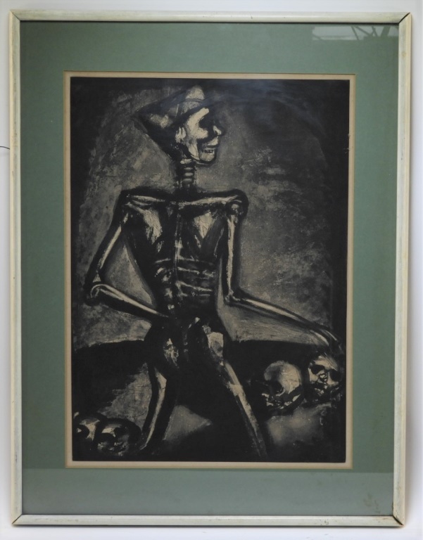 Appraisal: GEORGES ROUAULT HOMO HOMINI LUPUS France - Homo Homini Lupus