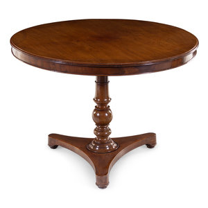 Appraisal: A Regency Inlaid Mahogany Center Table th Century Height x