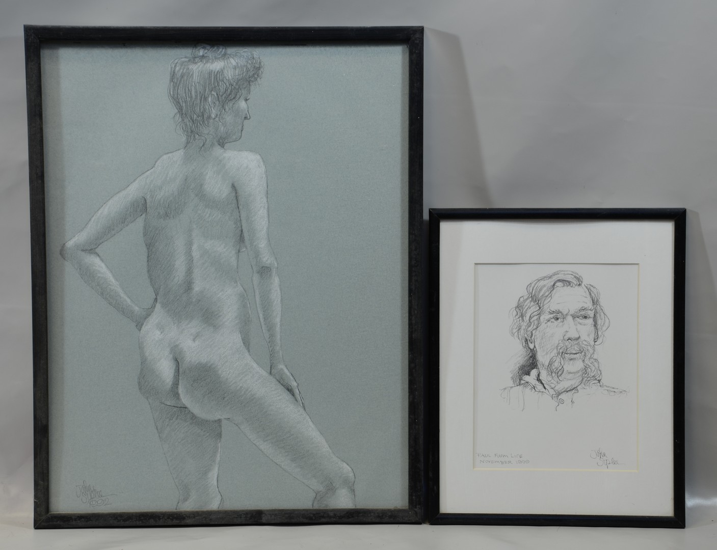 Appraisal: John Suplee American PA b pencil on paper Paul from