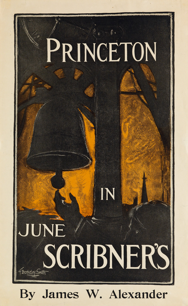 Appraisal: FRANCIS HOPKINSON SMITH - PRINCETON IN JUNE SCRIBNER'S x inches