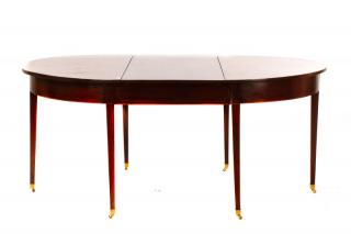 Appraisal: American Federal Style Extending Dining Table American th century Federal