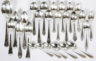 Appraisal: AMERICAN STERLING SOUP DESSERT TEASPOONS AMERICAN STERLING SOUP DESSERT TEASPOONS