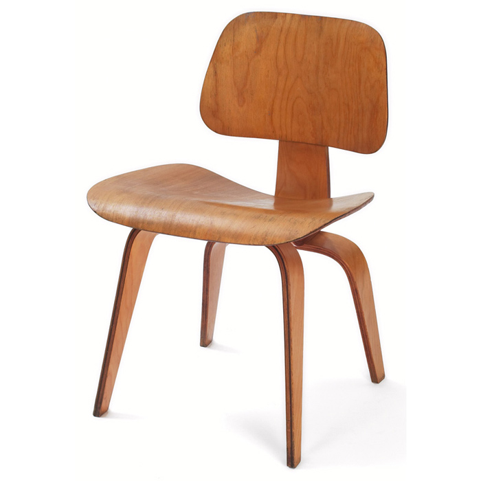 Appraisal: Charles and Ray Eames DCW by Herman Miller s molded