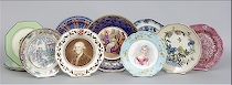 Appraisal: A Lot of Eleven Cabinet Plates Lot includes a Haviland