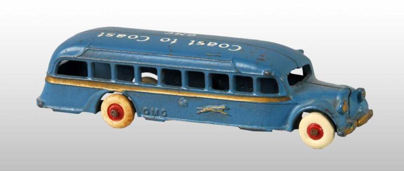 Appraisal: Cast Iron Arcade Coast to Coast GMC Bus Toy Description