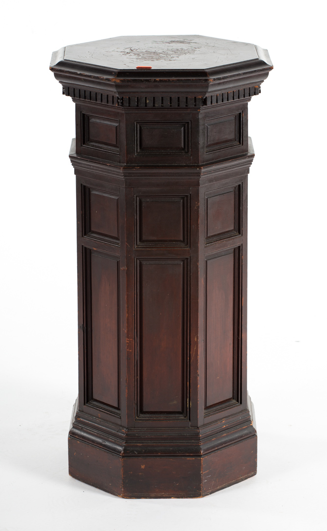 Appraisal: Wood pedestal