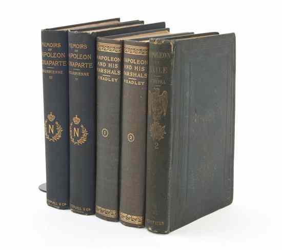 Appraisal: NAPOLEON A group of books pertaining to Napoleon