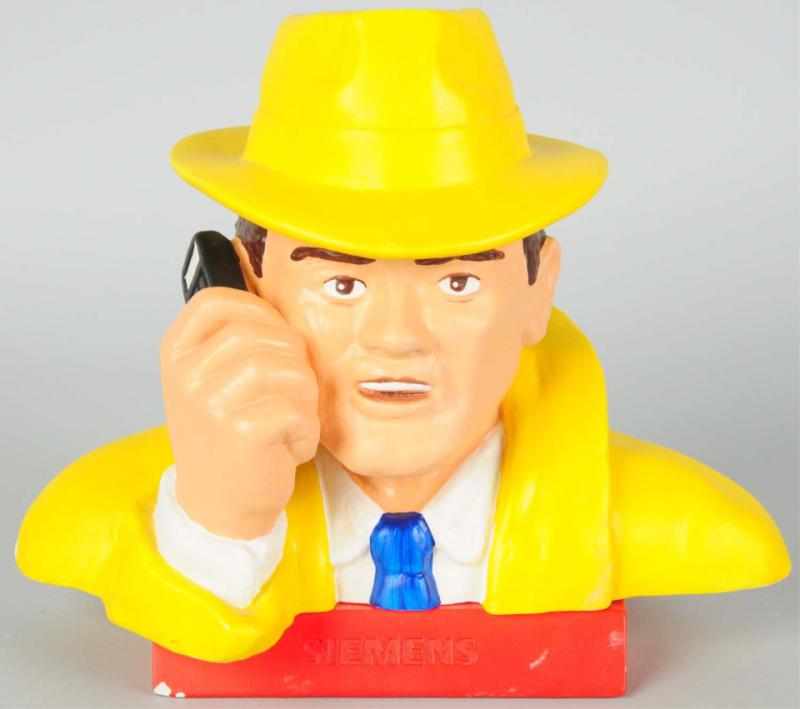 Appraisal: Siemen's Telecommunications Advertising Figure s Featuring Dick Tracy Cold cast