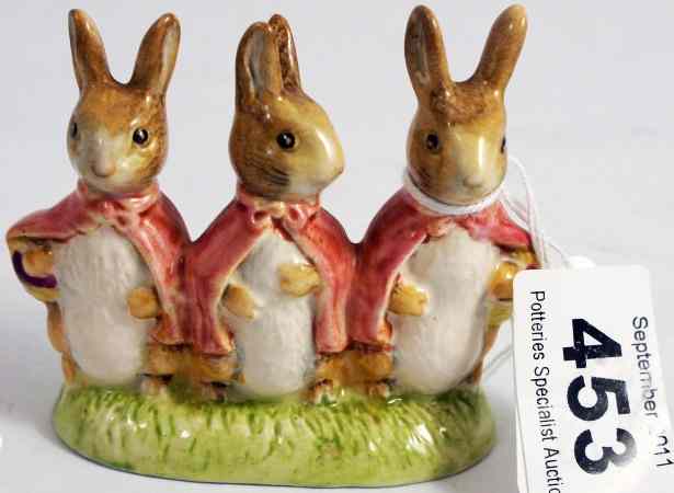 Appraisal: Royal Albert Beatrix Potter Figure Flopsy Mopsy and Cottontail BP