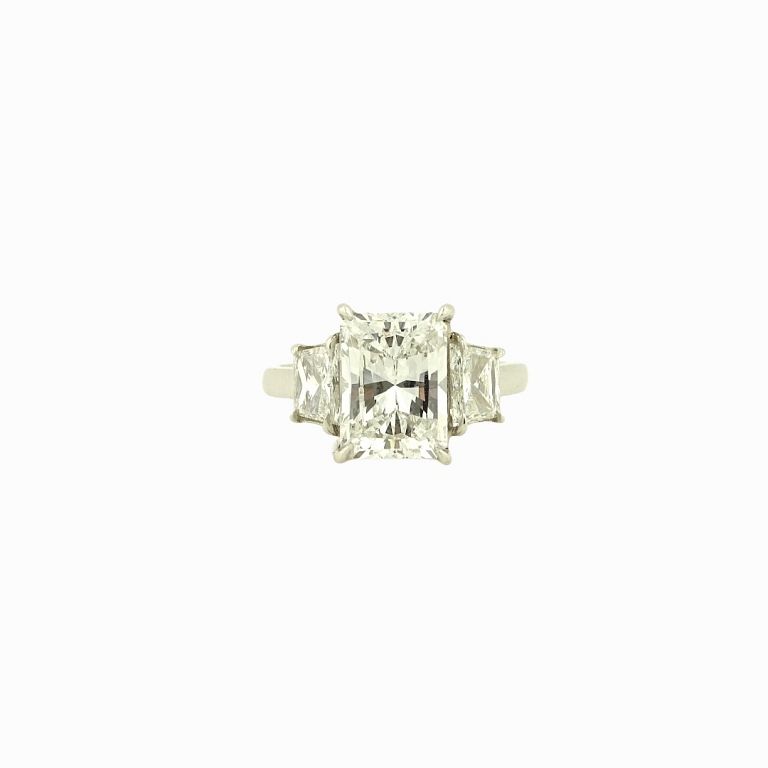 Appraisal: GIA ct Radiant Cut SI -E Engagement Ring GIA ct