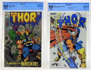 Appraisal: Marvel Comics Thor No CBCS UNITED STATES TH CENTURY Marvel