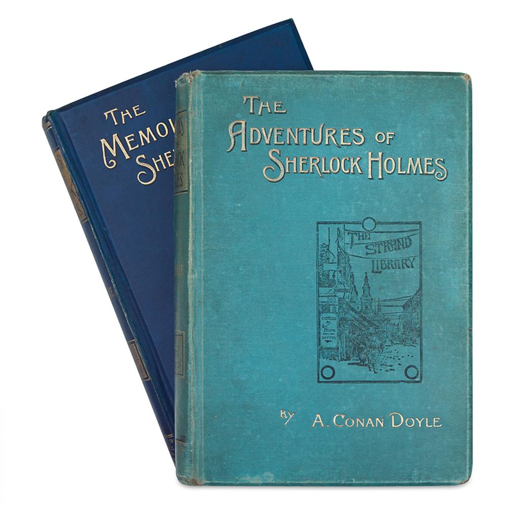 Appraisal: DOYLE ARTHUR CONAN The Adventures of Sherlock Holmes The Memoirs