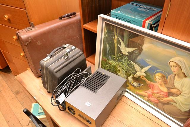 Appraisal: A HANIMEX SLIDE PROJECTOR AND ONE OTHER