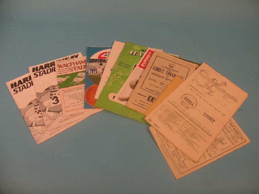 Appraisal: Various cricket programmes and score cards