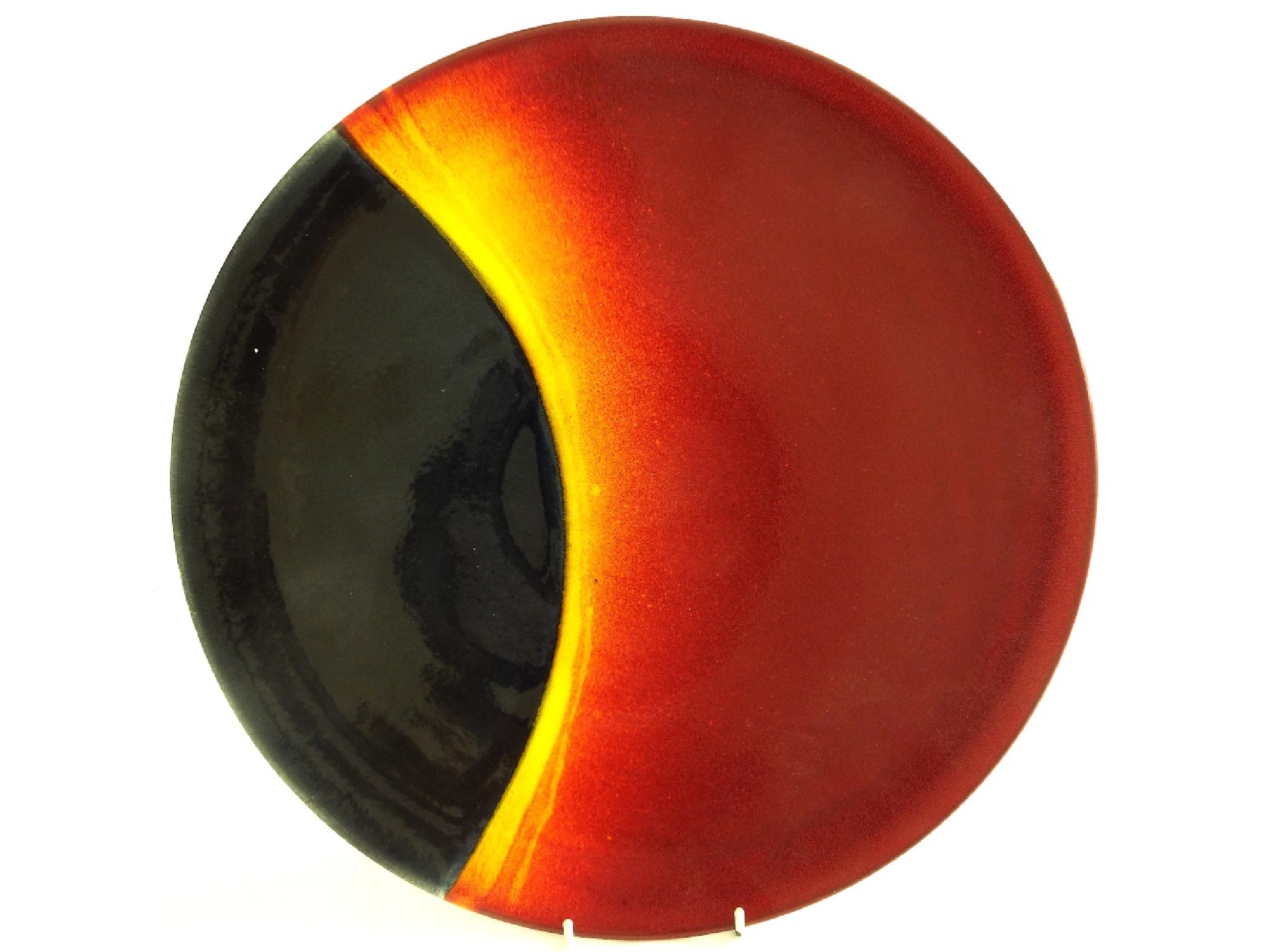 Appraisal: Poole Pottery 'Eclipse' charger by Alan Clarke monogram to base