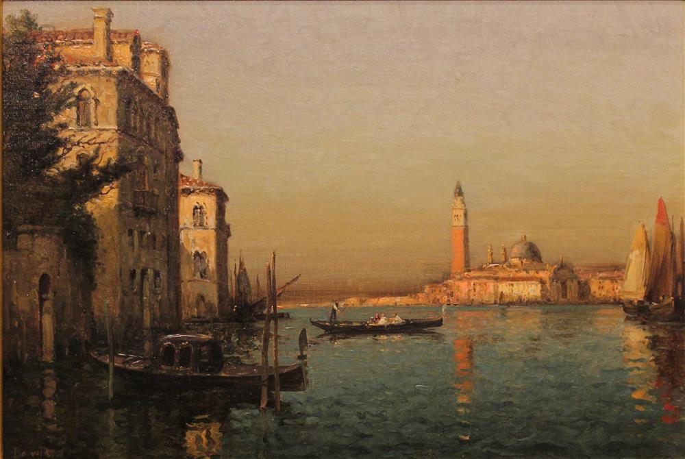 Appraisal: ANTOINE BOUVARD FRENCH - VENICE ST MARK'S Oil on canvas