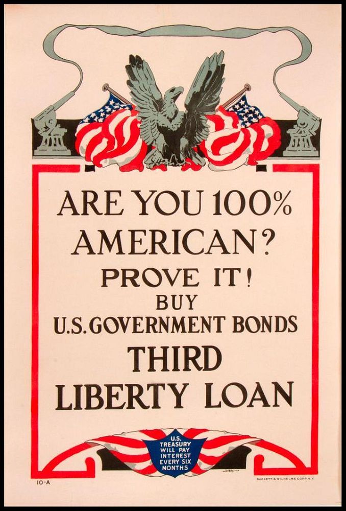 Appraisal: Max STERN - Vintage World War I Poster Are You