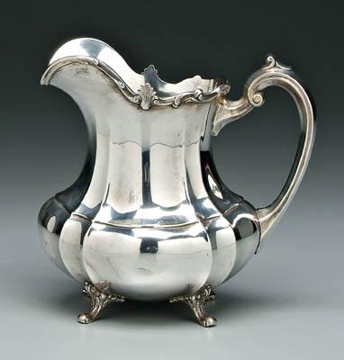 Appraisal: Sterling silver water pitcher Hampton Court Reed Barton no monogram