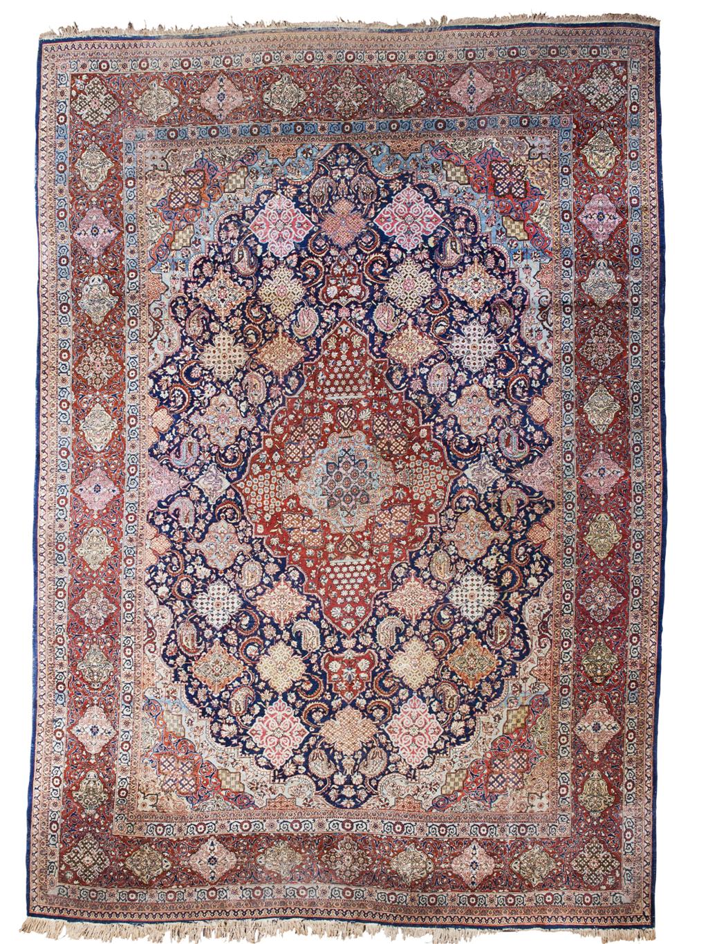 Appraisal: TABRIZ CARPET NORTHWEST PERSIA LATE TH EARLY TH CENTURY the