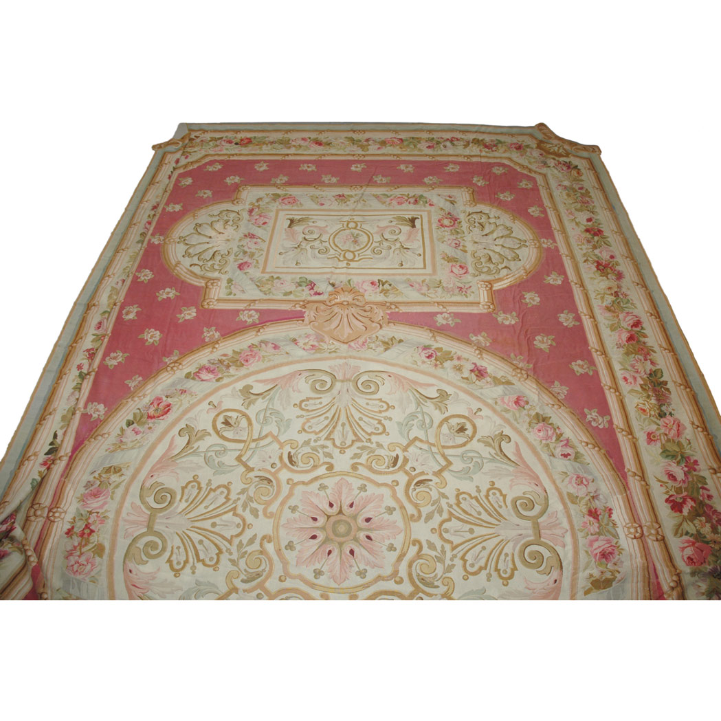 Appraisal: Napoleon III Aubusson Carpet France last quarter of the th