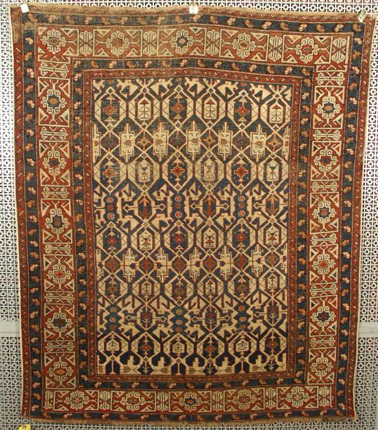 Appraisal: KONAGKEND RUG Caucasus ca feet inches x feet inches