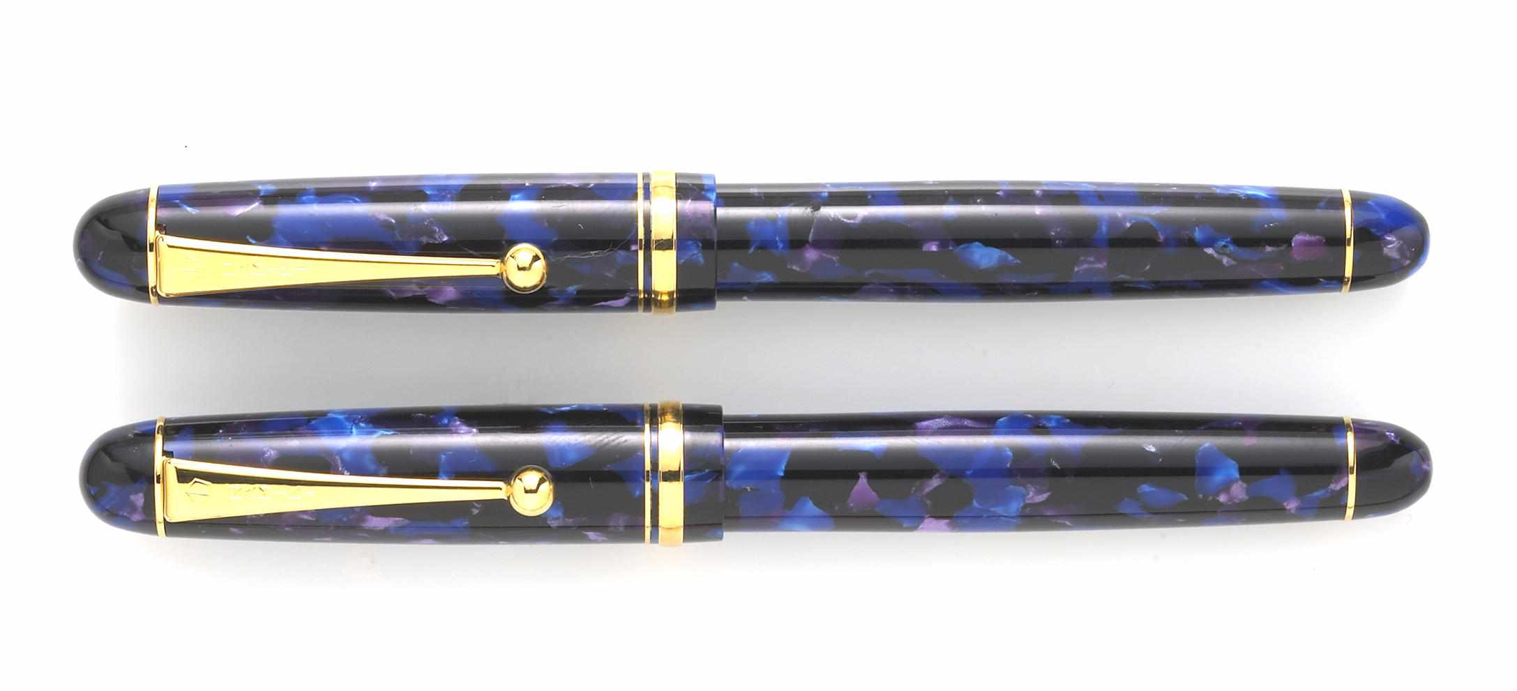 Appraisal: NAMIKI Impressions Fountain pen and rollerball both in sapphire Medium