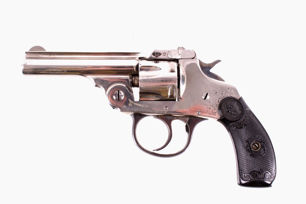 Appraisal: Iver Johnson Safety Hammerless CF Revolver This lot offers an