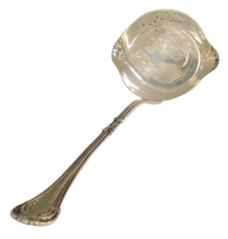 Appraisal: Sterling silver punch ladle Salvador De La Serna Mexico approx