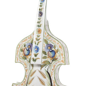 Appraisal: An Italian Fa ence Cello th Century Height inches Property