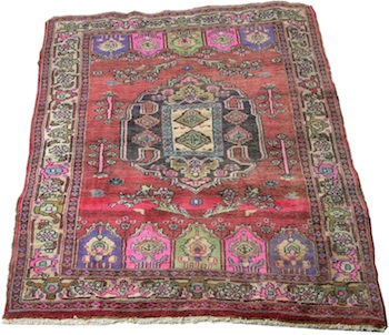 Appraisal: A Bijar Carpet A Bijar carpet approx '- x '-