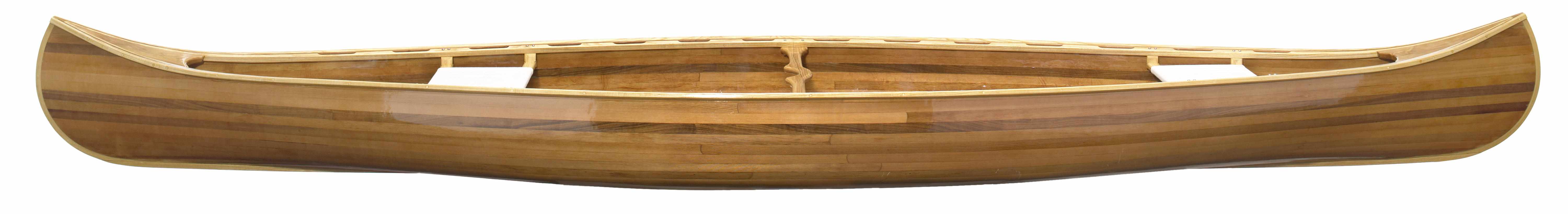 Appraisal: Lyle Otten American born Canoe cedar with canvas seatsheight in