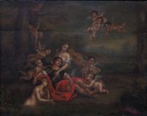 Appraisal: Unknown Artist Continental School circa th Century Mythological Scene Oil