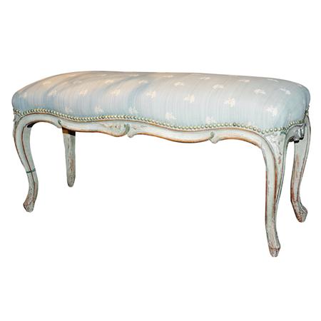 Appraisal: Louis XV Style Painted Wood Bench Estimate nbsp nbsp nbsp