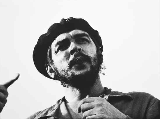 Appraisal: Roberto Salas b Che Guevara Gelatin silver print printed later