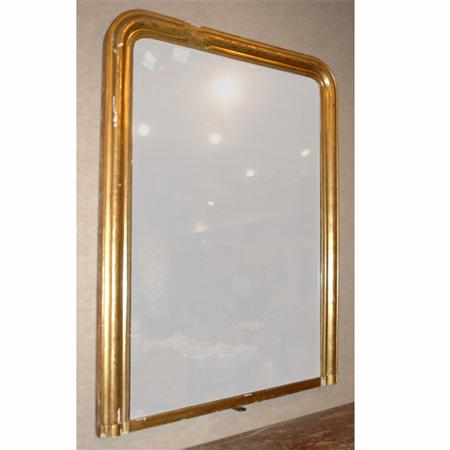 Appraisal: Pair of Art Deco Style Gilt-Wood Mirrors Estimate -