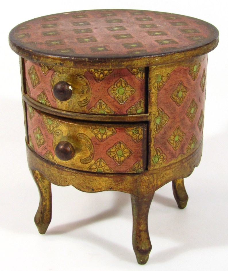 Appraisal: An early thC jewellery casket in the form of a