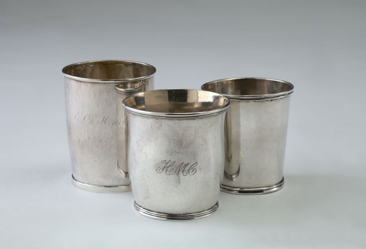 Appraisal: Good William Braisted Heyer New York Coin Silver Beaker ca