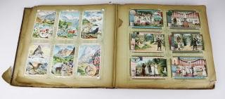 Appraisal: Late Th C Liebeg Fleisch Extract Trade Card Album hundreds