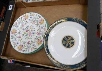 Appraisal: Tray to include Royal Doulton Carlyle Dinner Plates x together