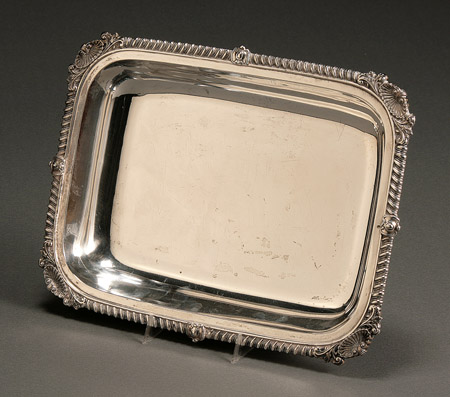 Appraisal: George III Silver Open Vegetable Dish Joseph Craddock William K