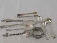 Appraisal: Four hallmarked silver spoons wt oz together with a hallmarked