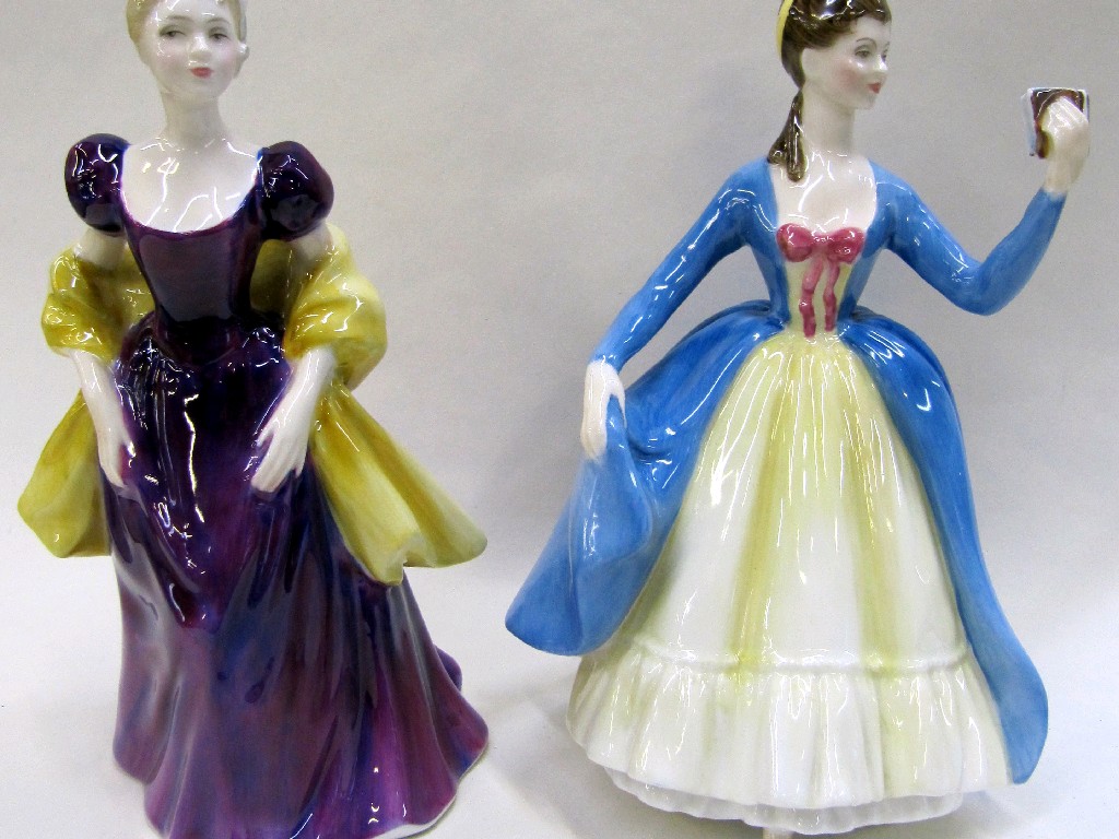 Appraisal: Two Royal Doulton figures Loretta HN and Leading Lady HN