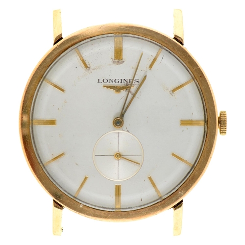 Appraisal: A Longines ct gold gentleman's wristwatch No mm London More