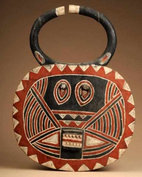 Appraisal: West African Senufo Moon Dancing Mask Description From Ivory Coast